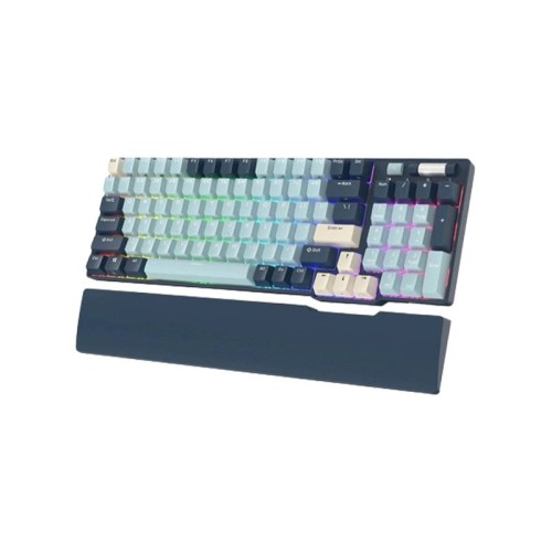 Royal Kludge RK96 Tri Mode RGB  Mechanical Gaming Keyboard (Forest Blue)
