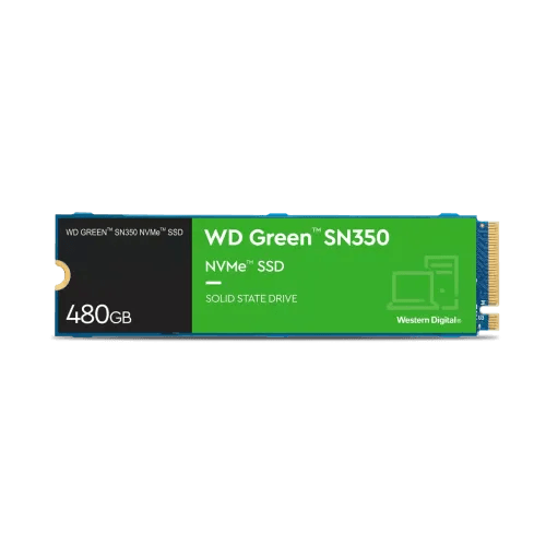 Western Digital Green SN350 480GB M.2 NVMe Gen3 SSD
