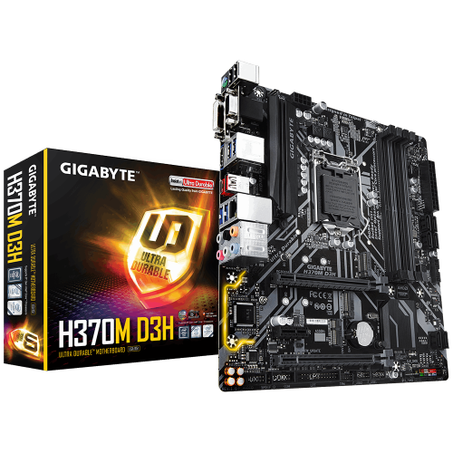 Gigabyte H370 HD3 8th Gen DDR4 Ultra Durable Motherboard