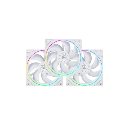 Thermalright TL-S12W X3 120mm ARGB PC White Cooling Fan (3 Fans Pack)