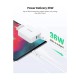 Ugreen CD170 (60468) 38W PD USB & USB-C White Fast Charger #60468 Ugreen CD170 (60468) 38W PD USB & USB-C White Fast Charger #60468