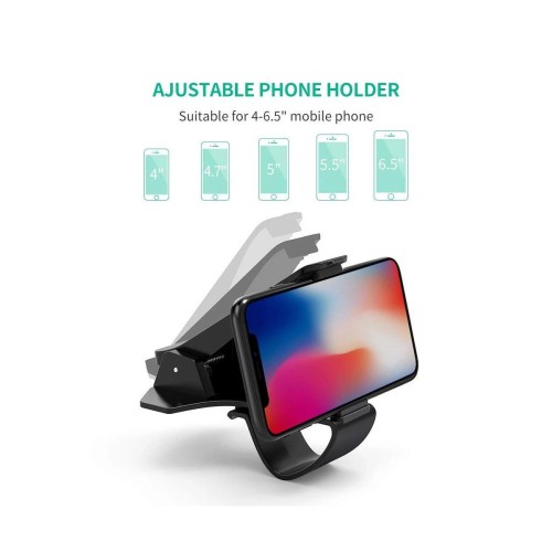 Ugreen 40998 Dashboard Black phone Holder Ugreen 40998 Dashboard Black phone Holder