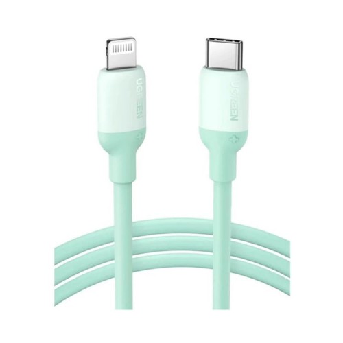 UGREEN US387 (20308) USB-C to Lightning Silicone Cable 1m (Green)