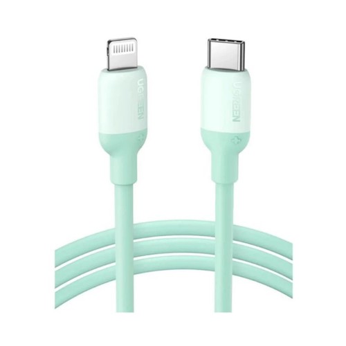 UGREEN US387 (20308) USB-C to Lightning Silicone Cable 1m (Green) UGREEN US387 (20308) USB-C to Lightning Silicone Cable 1m (Green)