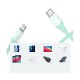 UGREEN US387 (20308) USB-C to Lightning Silicone Cable 1m (Green) UGREEN US387 (20308) USB-C to Lightning Silicone Cable 1m (Green)