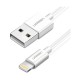 Ugreen US155 (20728) USB Male to Lightning White Data Cable