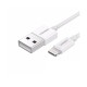 Ugreen 80315 USB Male to Lightning Male, 1.5 Meter, White Data Cable
