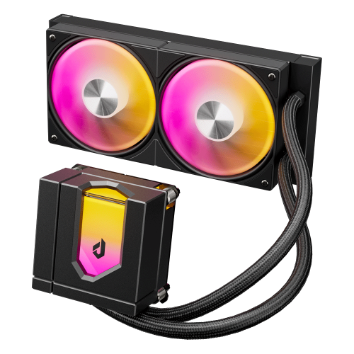upHere E240KC 240mm AIO Liquid CPU Cooler (Black)