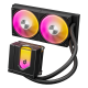 upHere E240KC 240mm AIO Liquid CPU Cooler (Black)