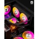 upHere E240KC 240mm AIO Liquid CPU Cooler (Black)