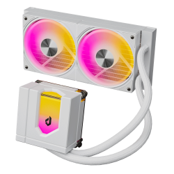 upHere E240TC 240mm AIO Liquid CPU Cooler (White)