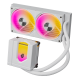 upHere E240TC 240mm AIO Liquid CPU Cooler (White)