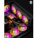 upHere E360KC 360mm AIO Liquid CPU Cooler (Black)