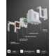 upHere E360TC 360mm AIO Liquid CPU Cooler (White)