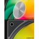 UpHere U3KC1 120mm ARGB Casing Fan (Black)