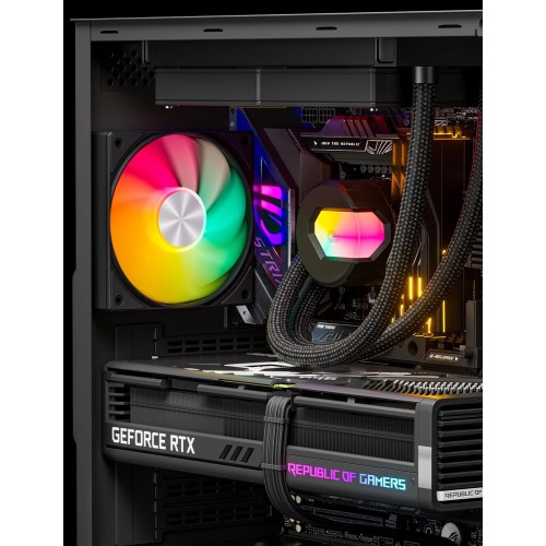 UpHere U3KC1 120mm ARGB Casing Fan (Black)