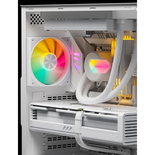 UpHere U3TC1 120mm ARGB Casing Fan (White)