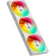 upHere U3TC3 ARGB All-in-One Casing Fan (White)