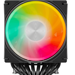 upHere UE2KC6 ARGB CPU Air Cooler (Black)