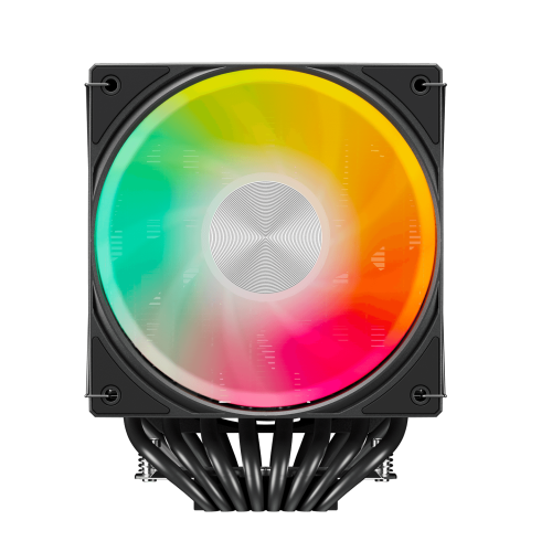 upHere UE2KC6 ARGB CPU Air Cooler (Black)