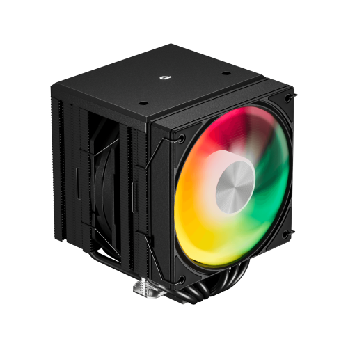 upHere UE2KC6 ARGB CPU Air Cooler (Black)