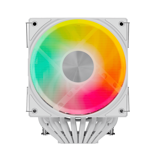 upHere UE2TC6 ARGB CPU Air Cooler (White)