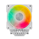upHere UE2TC6 ARGB CPU Air Cooler (White)