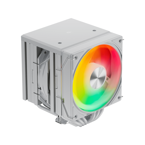 upHere UE2TC6 ARGB CPU Air Cooler (White)