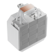 upHere UP1TC4C ARGB CPU Air Cooler (White)