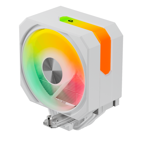 upHere UP1TC4C ARGB CPU Air Cooler (White)