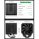 upHere UP2K6 CPU Air Cooler (Black)