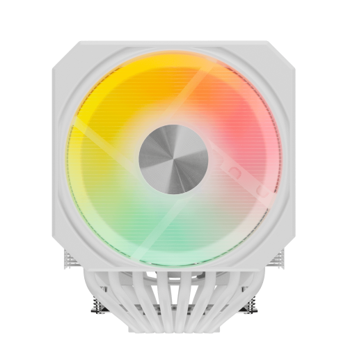 upHere UP2TC8C ARGB CPU Air Cooler (White)