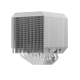 upHere UP2TC8C ARGB CPU Air Cooler (White)