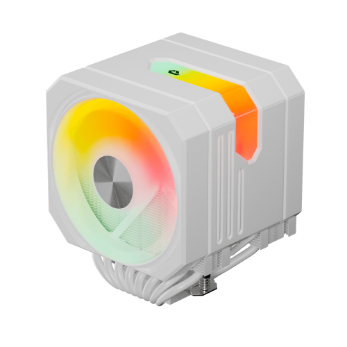 upHere UP2TC8C ARGB CPU Air Cooler (White)