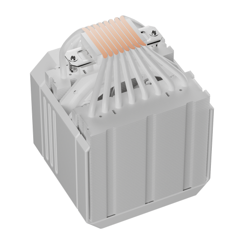 upHere UP2TC8C ARGB CPU Air Cooler (White)