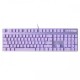 Rapoo V500 PRO Backlit USB Mechanical Gaming Keyboard Purple
