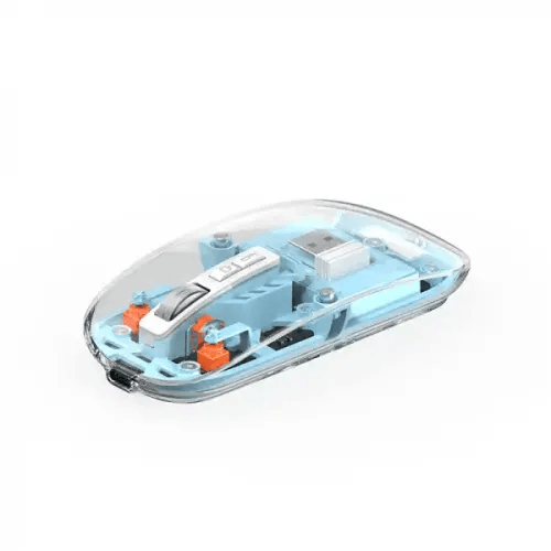 WiWU WM105 Crystal Transparent Magnetic Wireless Mouse