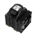 Ocypus Iota A62 BK Dual Tower Air CPU Cooler With Display