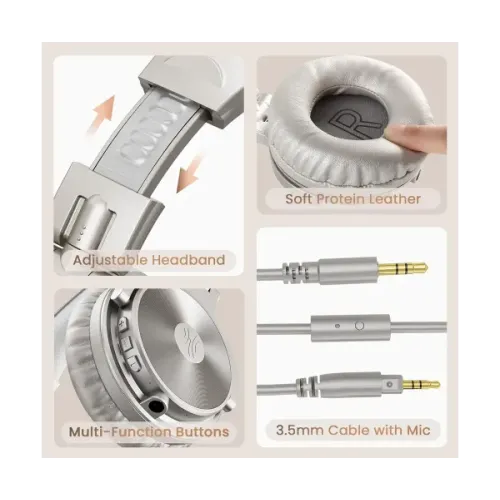 OneOdio Pro-C Wireless Headphone Silver