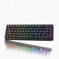 ONIKUMA G67 Hall Effect Wired RGB Magnetic Switch Gaming Keyboard, Black Contour