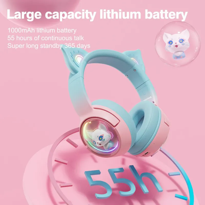 Onikuma B5 Tri-Mode RGB Wireless Gaming Headset