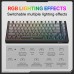 Onikuma G83 Tri-Mode Wireless Hot-swappable Mechanical Keyboard
