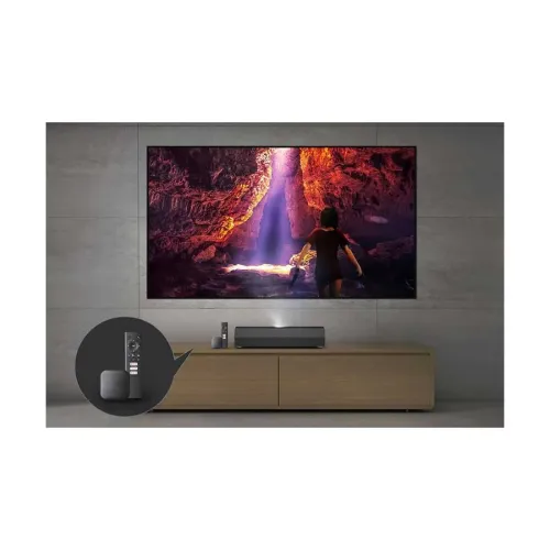 Optoma Cinemax D2+ (3000 Lumens) 4K UHD DLP Ultra Short Throw Home Projector with Built-in speaker