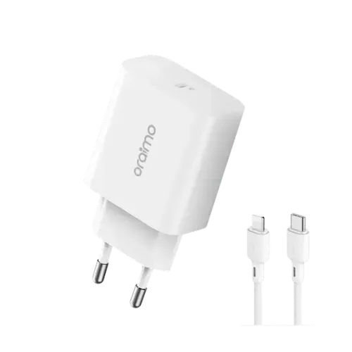 Oraimo PowerCube 20 20W Charger Adapter with Lightning Cable