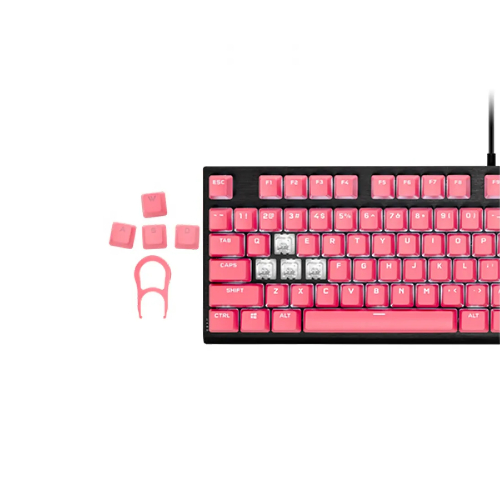 Corsair PBT Double-Shot Pro Keycap Mod Kit - Rogue Pink Corsair PBT Double-Shot Pro Keycap Mod Kit - Rogue Pink