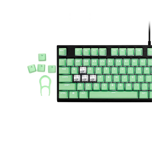 Corsair PBT Double-Shot Pro Keycap Mod Kit - Mint Green Corsair PBT Double-Shot Pro Keycap Mod Kit - Mint Green