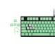 Corsair PBT Double-Shot Pro Keycap Mod Kit - Mint Green Corsair PBT Double-Shot Pro Keycap Mod Kit - Mint Green