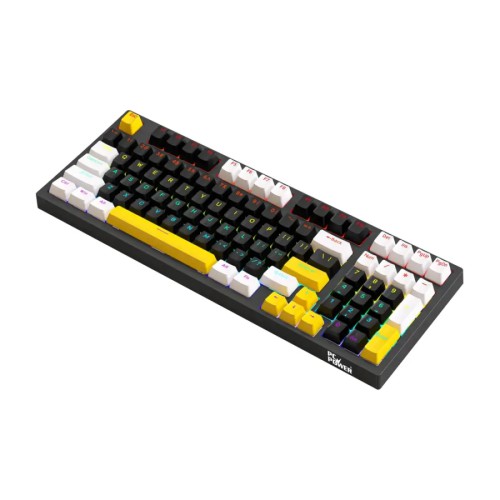 PC POWER K98 RGB HOT-Swappable Wired Gaming Mechanical Keyboard PC POWER K98 RGB HOT-Swappable Wired Gaming Mechanical Keyboard