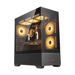 PC POWER ICE TOWER GS400 BLACK Desktop Casing