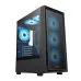 PC Power Crystal Glass V3 BK ATX Desktop Gaming Casing